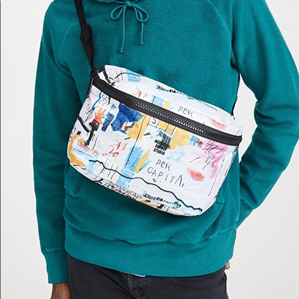 NWT Herschel Supply Co.x Basquiat HS9 Hip Pack - Picture 1 of 5